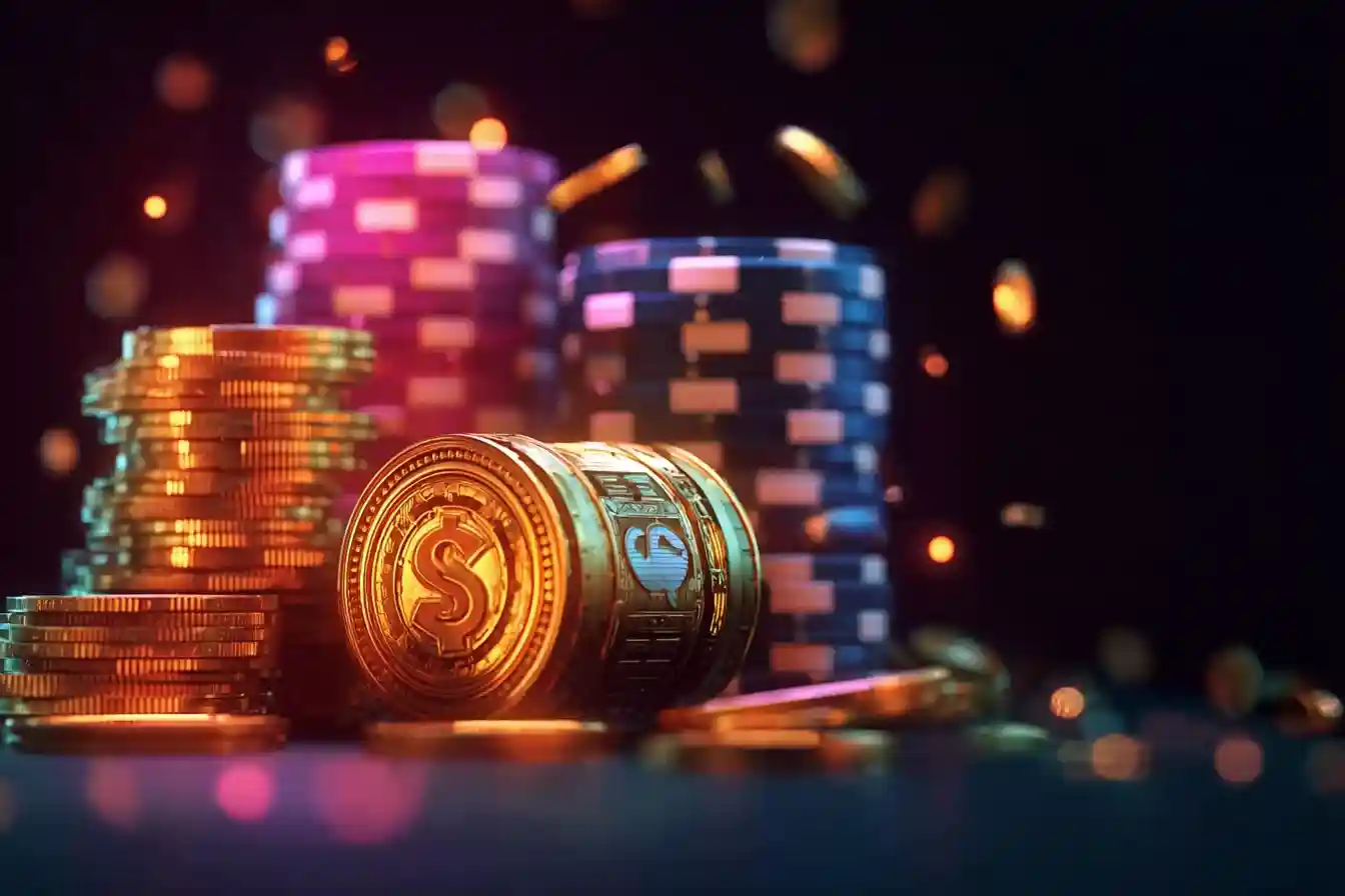 Colorful slot machine interface in Double Win Vegas Slots